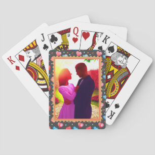 Personligens fotobokkort casinokort