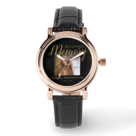 Personligens fotominnesbild armbandsur