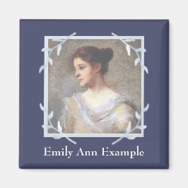 Personligens fotominnesbild magnet