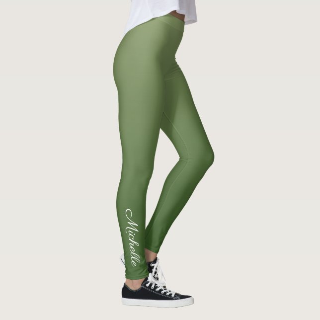 Personligens grönt, antal leggings (Höger)