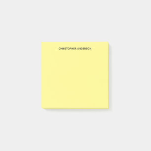 Personligens Gult Post-it Block