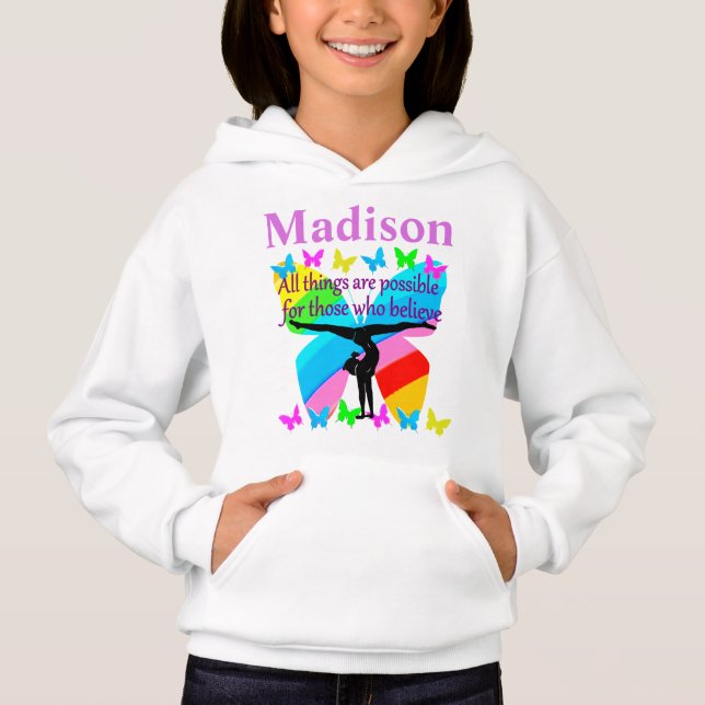 PERSONLIGENS GYMNASTISKA MÅL OCH DREAMÖTER T SHIRT (Framsida)