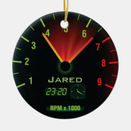 Personligens hastighetsmätare, vägmätare, ornament