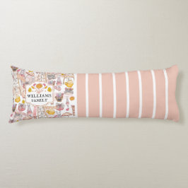 Personligens höstfärg för höstfamiljen kroppskudde