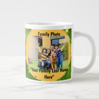 Personligens julfamilj Specialty Mugg Jumbo Mugg