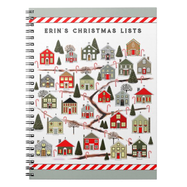 personligens julklapp - bärbar dator anteckningsbok (Framsidan)