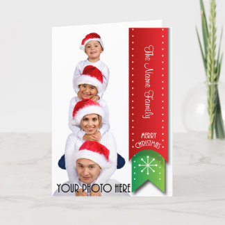 Personligens julkort - lägg till ditt foto! helgkort