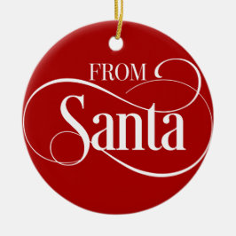 Personligens julprydnad från Jultomten Julgransprydnad Keramik