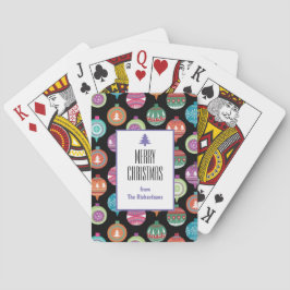 Personligens julprydnader casinokort