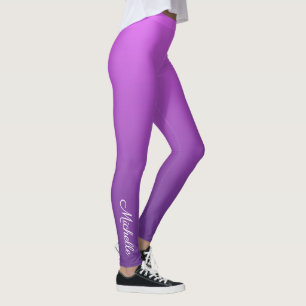 Personligens lila leggings