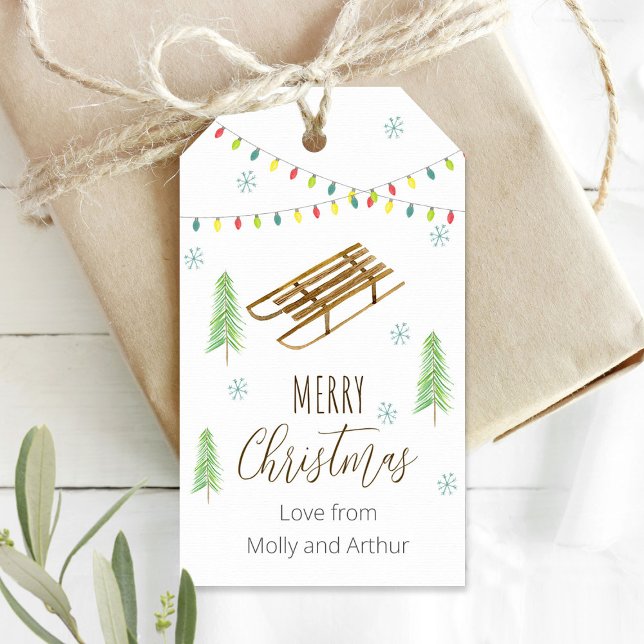 PERSONLIGENS MÄRKRE - GOD JUL PRESENTETIKETT (Skapare uppladdad)