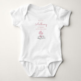 Personligens meddelande om efternamn Baby Barnvagn T Shirt