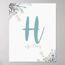 Personligens monogramutskrift för barndaghem