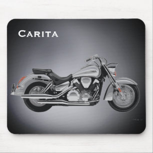 Personligens motorcykelmusknapp musmatta