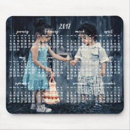 Personligens musknappkalender 2017 musmatta