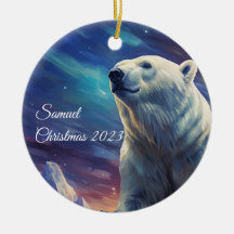 Personligens Polar Bear Ornament