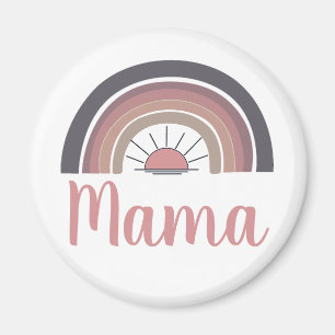 Personligens regnbåge sol Mamma Magnet