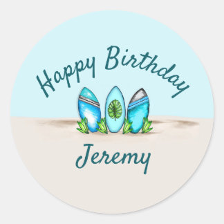 Personligens retro-ytorna runt klistermärke