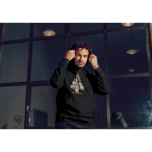 Personligens Roligt - jul 11 Photo Collage Hoodie (Skapare uppladdad)