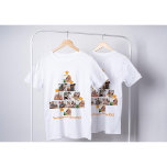 Personligens Roligt - jul 11 Photo Collage T Shirt<br><div class="desc">Personlig Roligt Familj Jul 11 Photo Collage. Anpassa den här unika juldesignmallen med 11 foton och namn i familjen. Perfektens presentidé för julhelgen som julen i juli och julen i helgdag i allmänhet.</div>