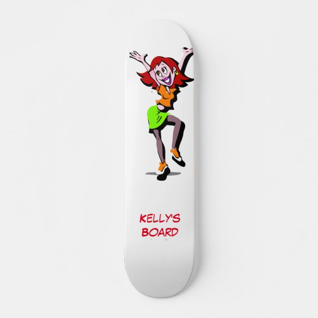 Personligens Roligt Mini Skateboard Bräda 18,5 Cm (Framsida)