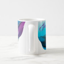 Personligens snyggt i blått och guld