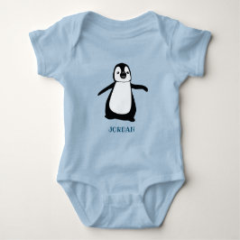 Personligens söta Baby blue penguinillustration T Shirt