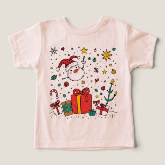 personligens söta julgaranti för småbarn t shirt
