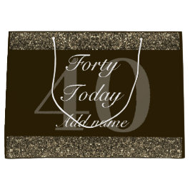Personligens speciella födelsedagspressepåse 40:e