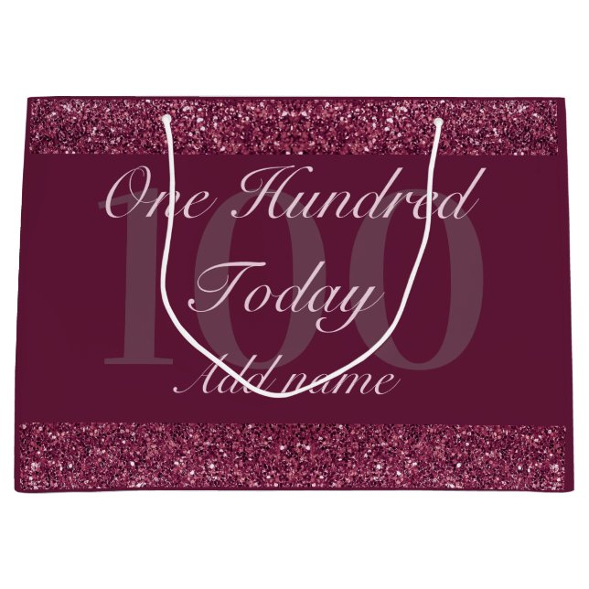 Personligens speciella födelsedagspressning 100:e (Framsidan)