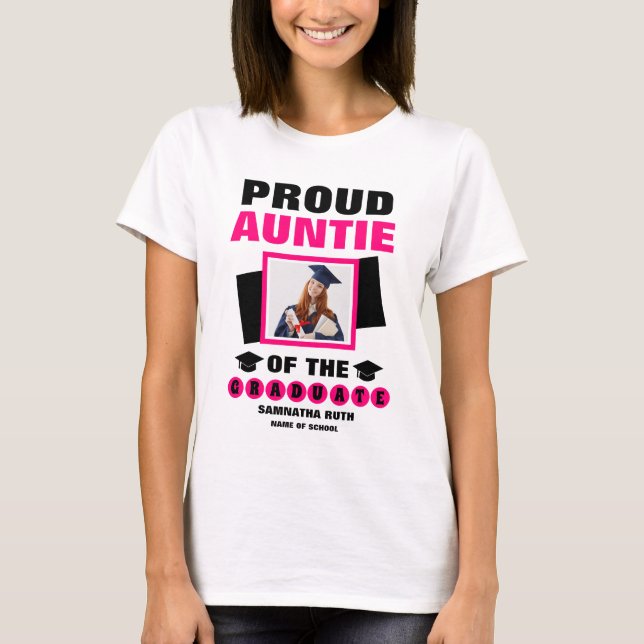 Personligens stolta kanter i Student fotot T Shirt (Framsida)