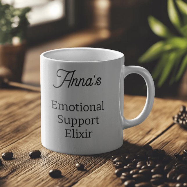 Personligens support kaffemugg (Emotional Support Mug)