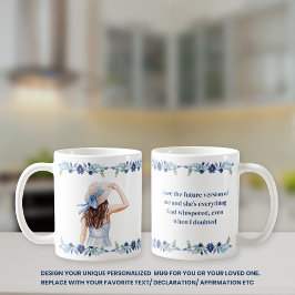 Personligens text/offert för framtida version av m kaffemugg