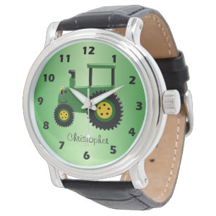 Personligens traktorkonstruktion armbandsur