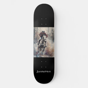 Personligens unika skateboard för hästöverbyggnad