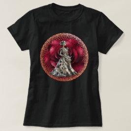 Personligens utformning i Göteborg Röd ros & Guld T Shirt