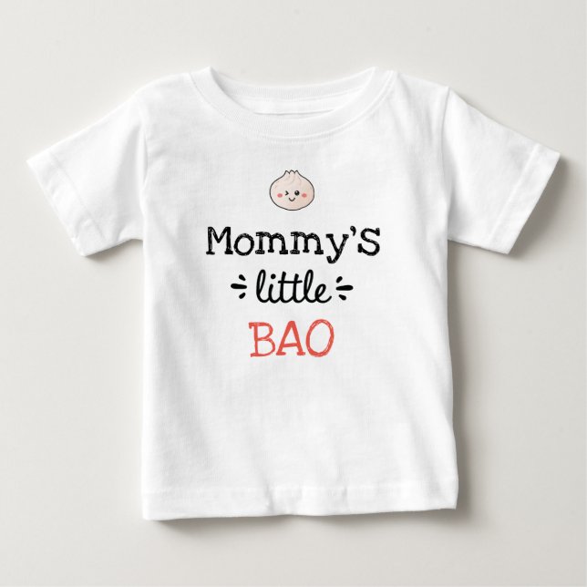 Personligens utformning | [Valfri text] Litet bak T Shirt (Framsida)