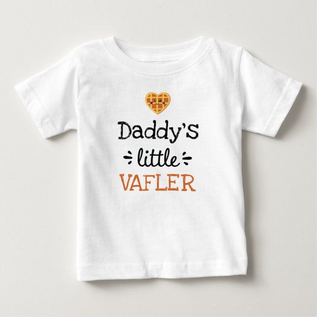 Personligens utformning | [Valfri text] Little Vaf T Shirt (Framsida)