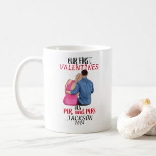 Personligens valentinens kärlek-offert kaffemugg