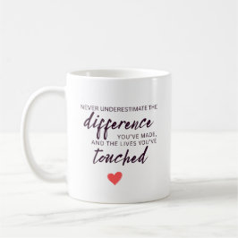 Personligens värderingsoffert kaffemugg