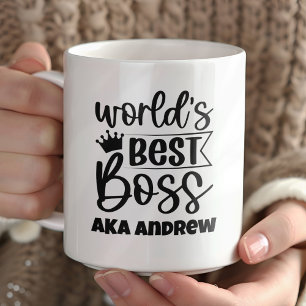 Personligens världens bästa Chef Kaffemugg