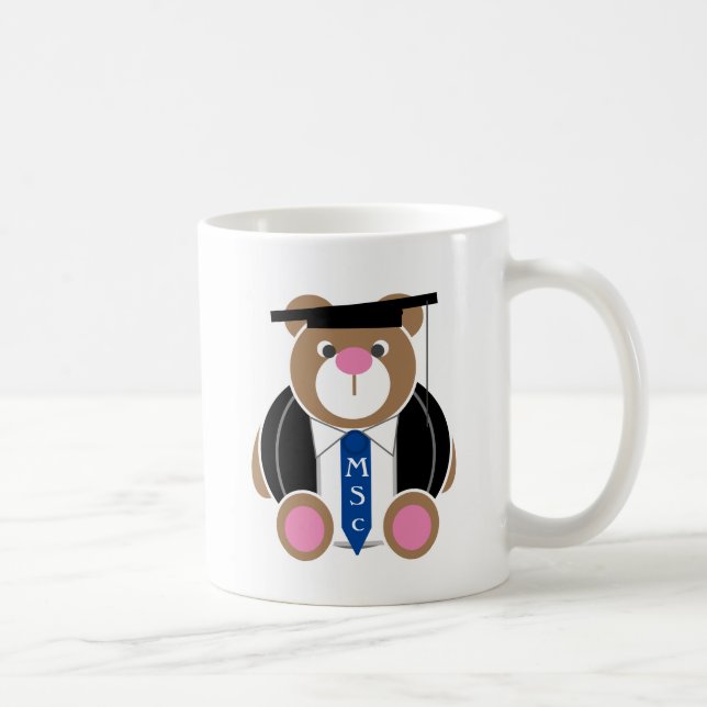Personligens vetenskapsmästare, söt nalle kaffemugg (Höger)
