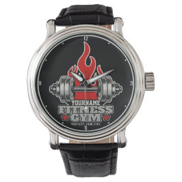 Personligens vikt Lyftande Dumbbell Fitness Gym L Armbandsur