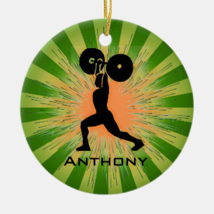 Personligens viktLifter/BodyBuilder Ornament