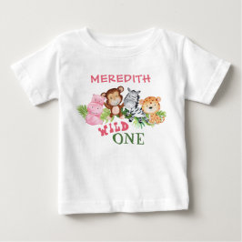 Personligens Vild Första födelsedag T Shirt