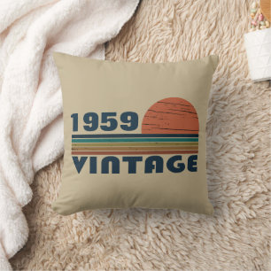 Personligens vintage 65e födelsedagspresent kudde