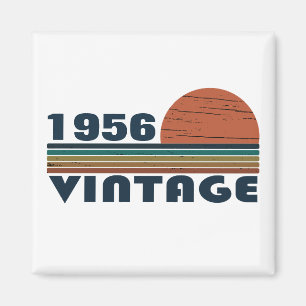 Personligens vintage 65e födelsedagspresent magnet