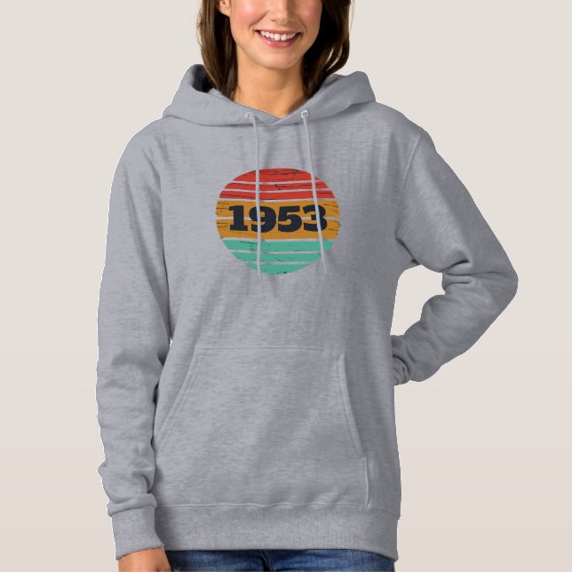 Personligens vintage 70 födelsedag t shirt (Framsida)