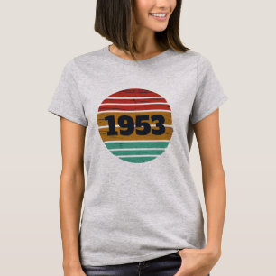 Personligens vintage 70 födelsedag t shirt