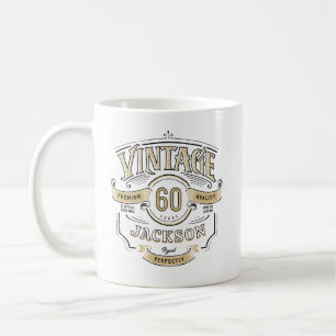 Personligens Vintage Åldras till prefektion födels Kaffemugg